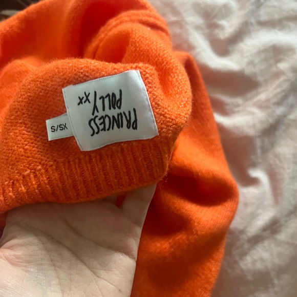 Princess Polly Orange Knit Halter Dress - Picture 2 of 3